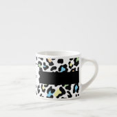 Leopard Print Multi Colors Espresso Tasse (Rechts)