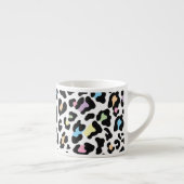 Leopard Print Multi Colors Espressotasse (Rechts)