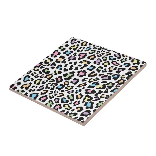Leopard Print Multi Colors Fliese (Seite)