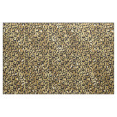 Leopard Print Muster in Gold und Schwarz Stoff (Fat Quarter (45,7 x 55,9 cm))