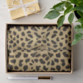 Leopard Print Natural Seidenpapier (Geschenk)