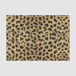 Leopard Print Natural Seidenpapier
