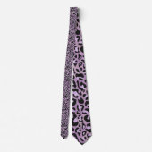 Leopard Print Neck Tie Krawatte (Rückseite)