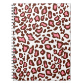 Leopard Print Notebook Notizblock (Vorderseite)
