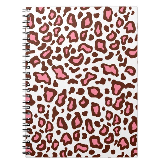 Leopard Print Notebook Notizblock (Vorderseite)