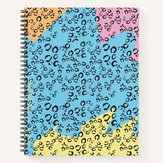 Leopard Print Notebook Notizblock (Vorderseite)