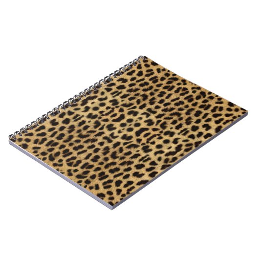 Leopard Print Notebook Notizblock (Linke Seite)