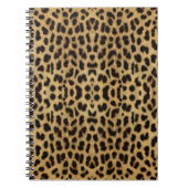 Leopard Print Notebook Notizblock (Vorderseite)