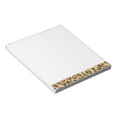 Leopard Print Notepad Notizblock (angewinkelt)