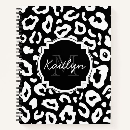 Leopard Print Notizblock (Vorderseite)