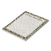 Leopard Print Notizblock (Rotiert)
