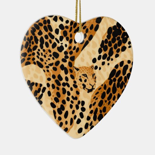 Leopard Print Ornament (Rechts)