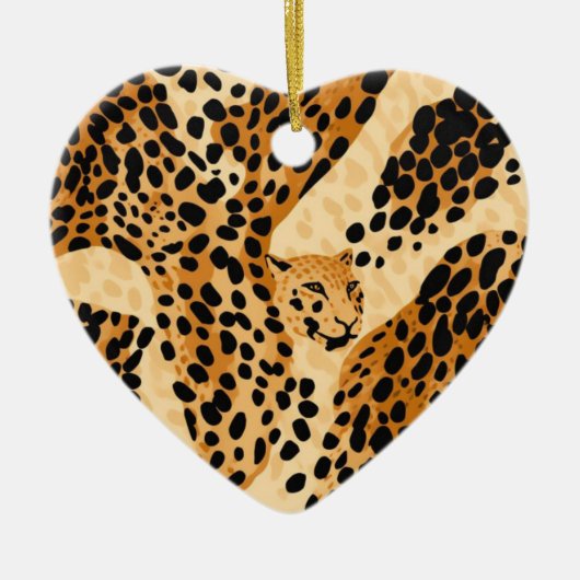 Leopard Print Ornament (Vorne)