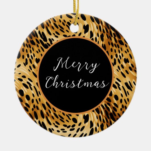 Leopard Print Ornament (Vorne)