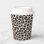 Leopard Print Pappbecher (Rechts)