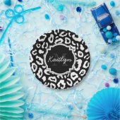 Leopard Print Pappteller (Party)