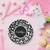 Leopard Print Pappteller (Party)