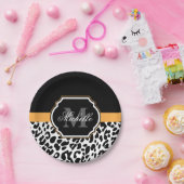 Leopard Print Pappteller (Party)