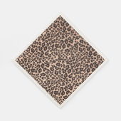 Leopard Print Party Paper Dinner Napkins Tableware Serviette (Ecke)