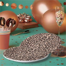 Leopard Print Party Paper Tellers Tableware