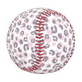 Leopard Print Pattern Baseball