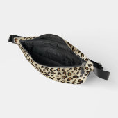 Leopard Print Pattern Design Wild Cat Fur Texture Bauchtasche (Offen)