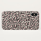 Leopard Print Pattern Dschungel Pink Case-Mate iPhone Hülle (Rückseite (Horizontal))
