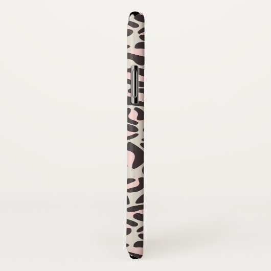 Leopard Print Pattern Dschungel Pink Case-Mate iPhone Hülle (Hinten/Rechts)