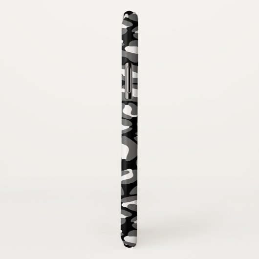 Leopard Print Pattern Jungle monochrom Case-Mate iPhone Hülle (Hinten/Rechts)