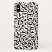 Leopard Print Pattern Jungle monochrom Case-Mate iPhone Hülle (Rückseite)