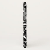 Leopard Print Pattern Jungle monochrom Case-Mate iPhone Hülle (Hinten/Links)