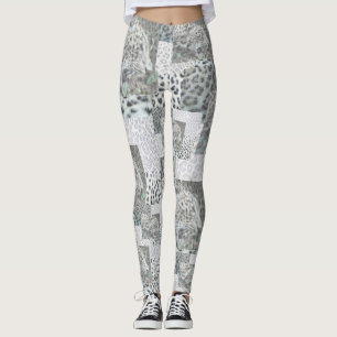 Leopard Print Pattern Legierung Leggings