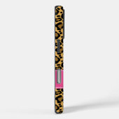 Leopard Print Pattern Pink Personalisiert Case-Mate iPhone Hülle (Rückseite / Rechts)