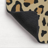 Leopard Print Personalisiert Mousepad (Ecke)