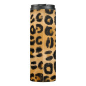 Leopard Print personalisiert Thermosbecher (Rückseite)