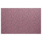 Leopard Print Pink Grau Stoff (Fat Quarter (45,7 x 55,9 cm))