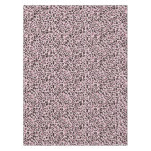 Leopard Print Pink Tischdecke (Vorderseite)