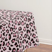 Leopard Print Pink Tischdecke (Beispiel)