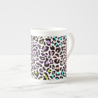 Leopard Print Porzellantasse