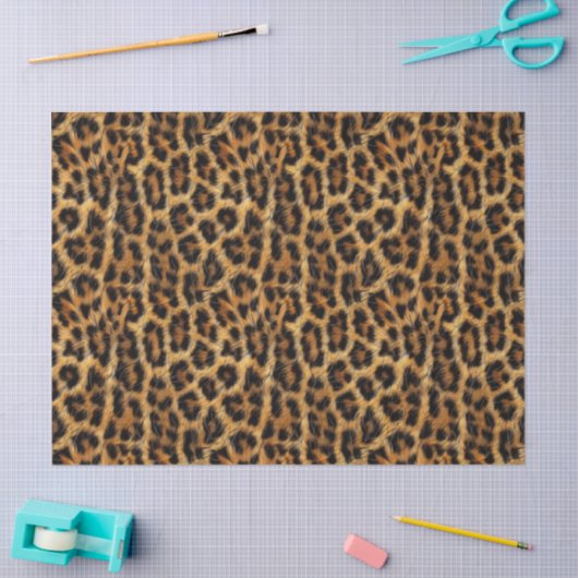 Leopard Print Safari Party ID1153 Seidenpapier (Basteln)