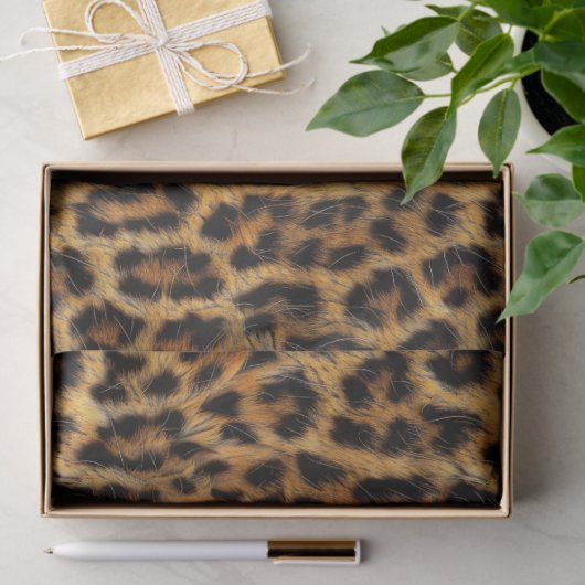 Leopard Print Safari Party ID1153 Seidenpapier (Geschenk)