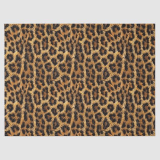 Leopard Print Safari Party ID1153 Seidenpapier (Vorderseite)