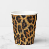 Leopard Print Safari Party Supplies ID1153 Pappbecher (Vorderseite)