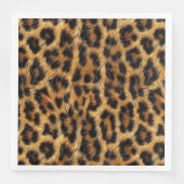 Leopard Print Safari Party Supplies ID1153 Serviette (Vorderseite)