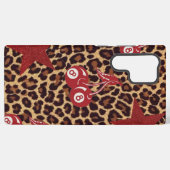 leopard print samsung galaxy hülle (Rückseite (Horizontal))