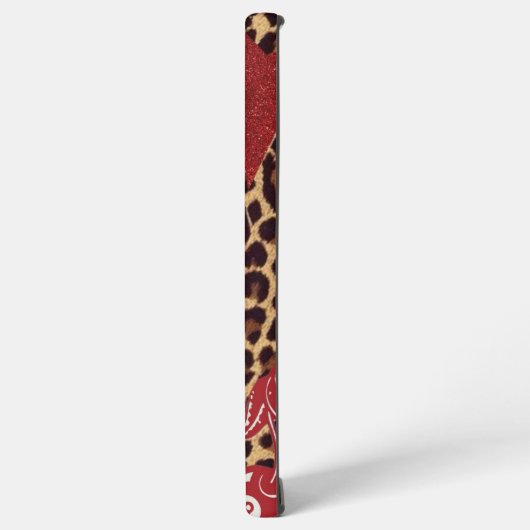 leopard print  samsung galaxy hülle (Linke Seite)