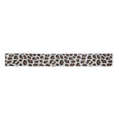 Leopard Print Satinband (Vorderseite)