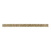 Leopard Print Satinband (Vorderseite)