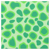 Leopard Print - Schatten von Mint Greenmint Stoff (Nahaufnahme)