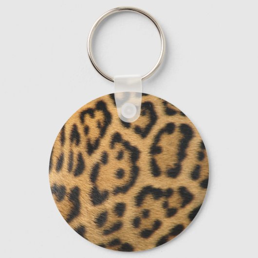 Leopard Print Schlüsselanhänger (Vorderseite)